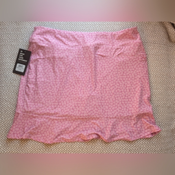 Etonic Pink Patterned Floral Mini Skirt - Picture 4 of 11
